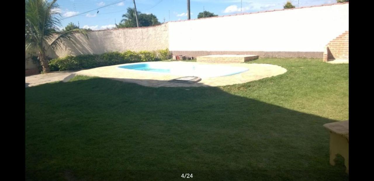 Otima Casa Caldas Novas 2 Km Do Centro Para Ate 14 Pesssoas Com Piscina Aquecida, Churrrasqueira, Wifi Exterior foto
